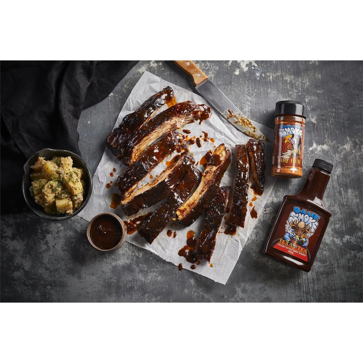 Blue Smoke BBQ Rub - 165g - Gluten Free - Memphis Flavor - Image 4