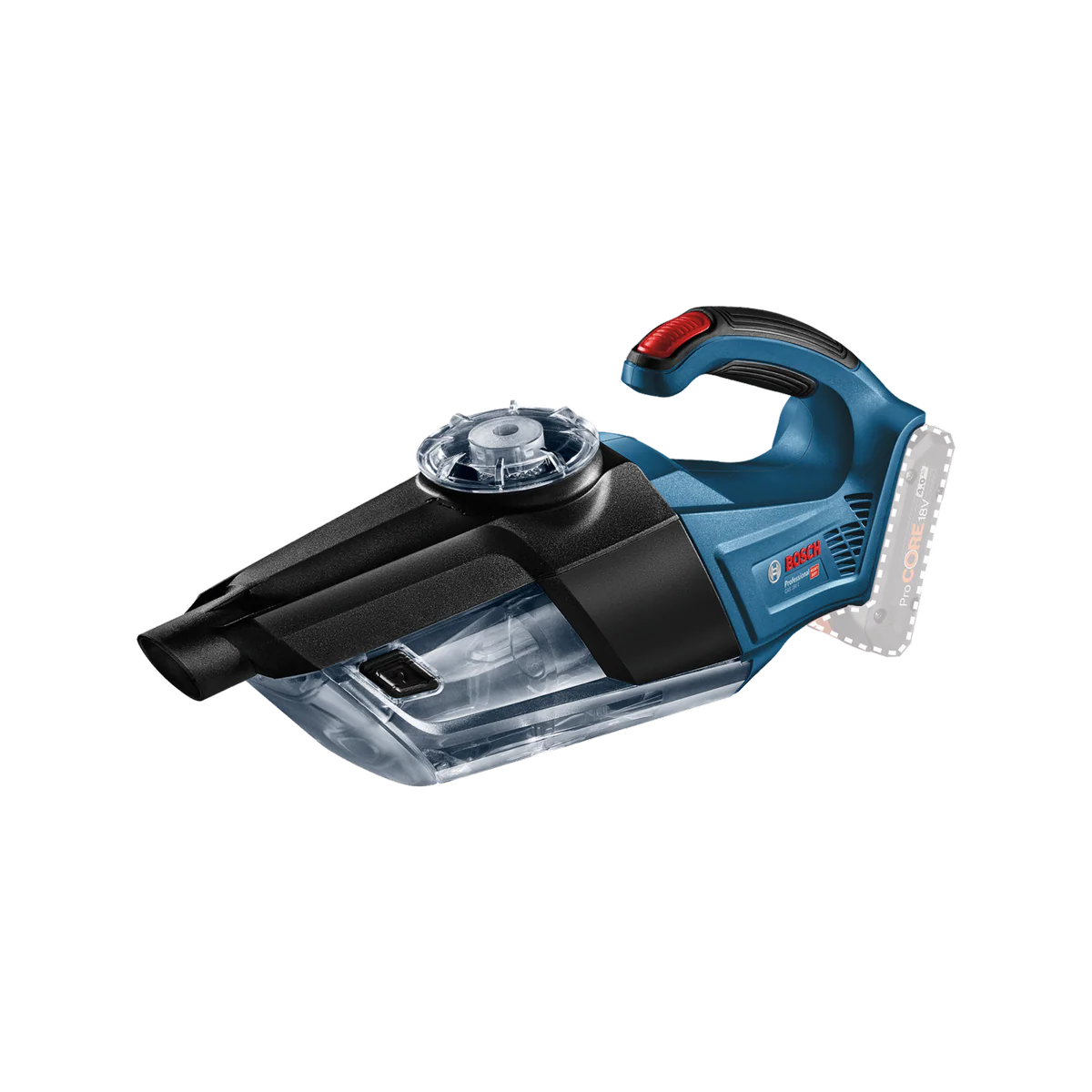 Bosch Cordless Handheld Vacuum - 1L - Plastic - Ergonomic Design