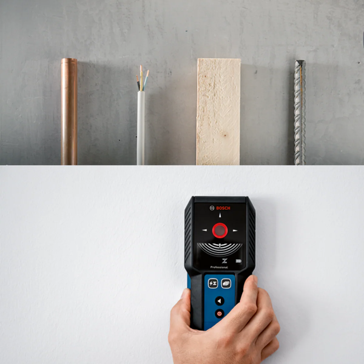 Bosch Professional Cordless Detector GMS 120-27 - 120mm - IP54 - Metal & Live Wire Detection - Image 3