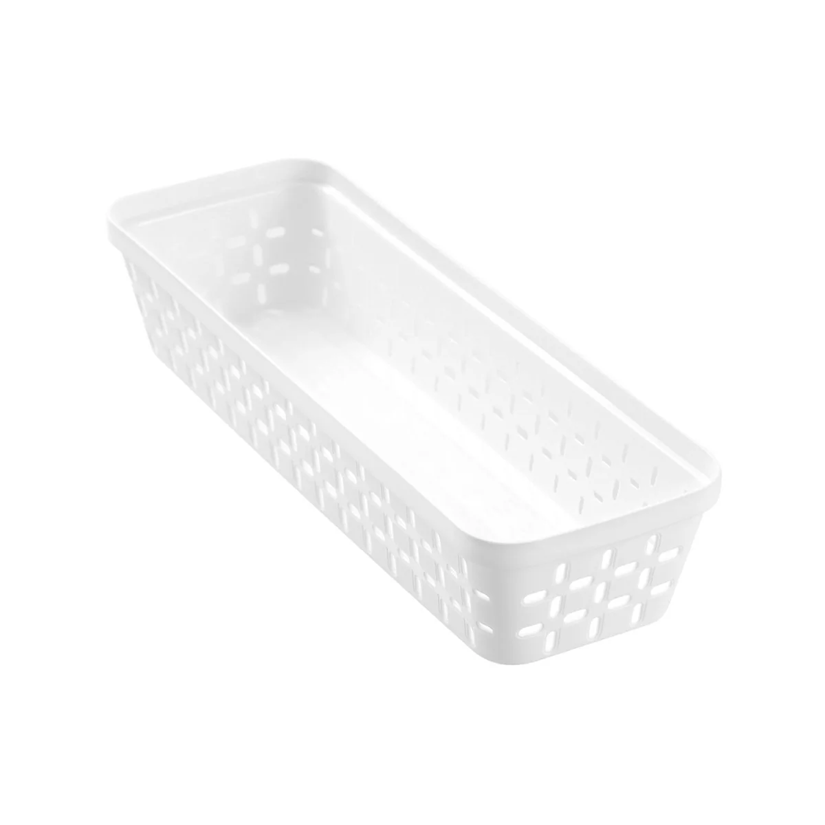 Boxsweden Kept Organiser Tray - 33 x 11.5 x 6.5 cm - White - BPA-Free - Durable Storage - Image 3