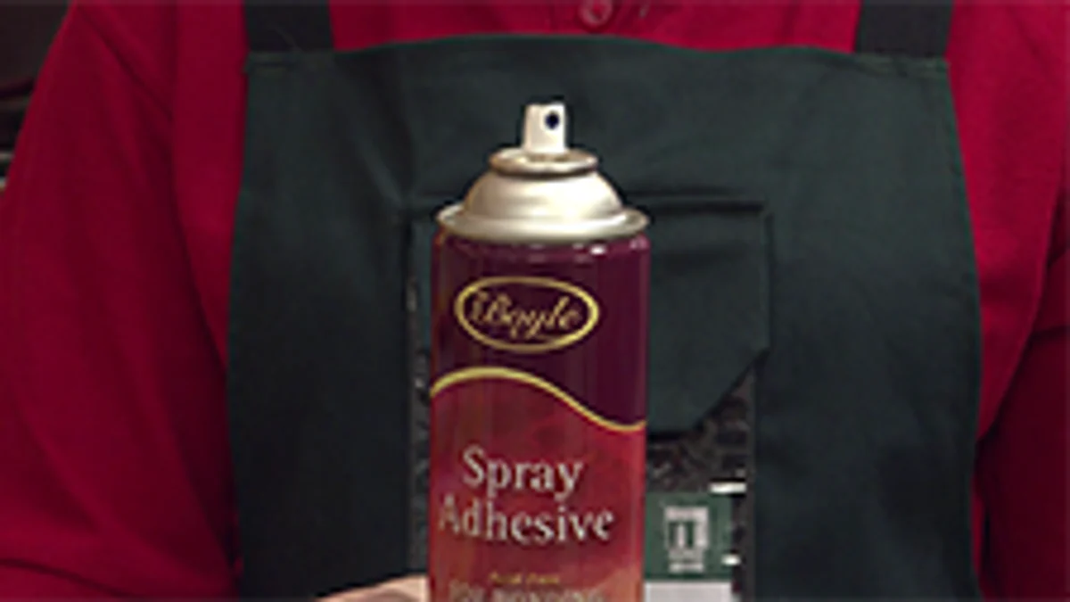 Boyle Clear Spray Adhesive - 350g - Light Solvent - Quick Drying - Image 2