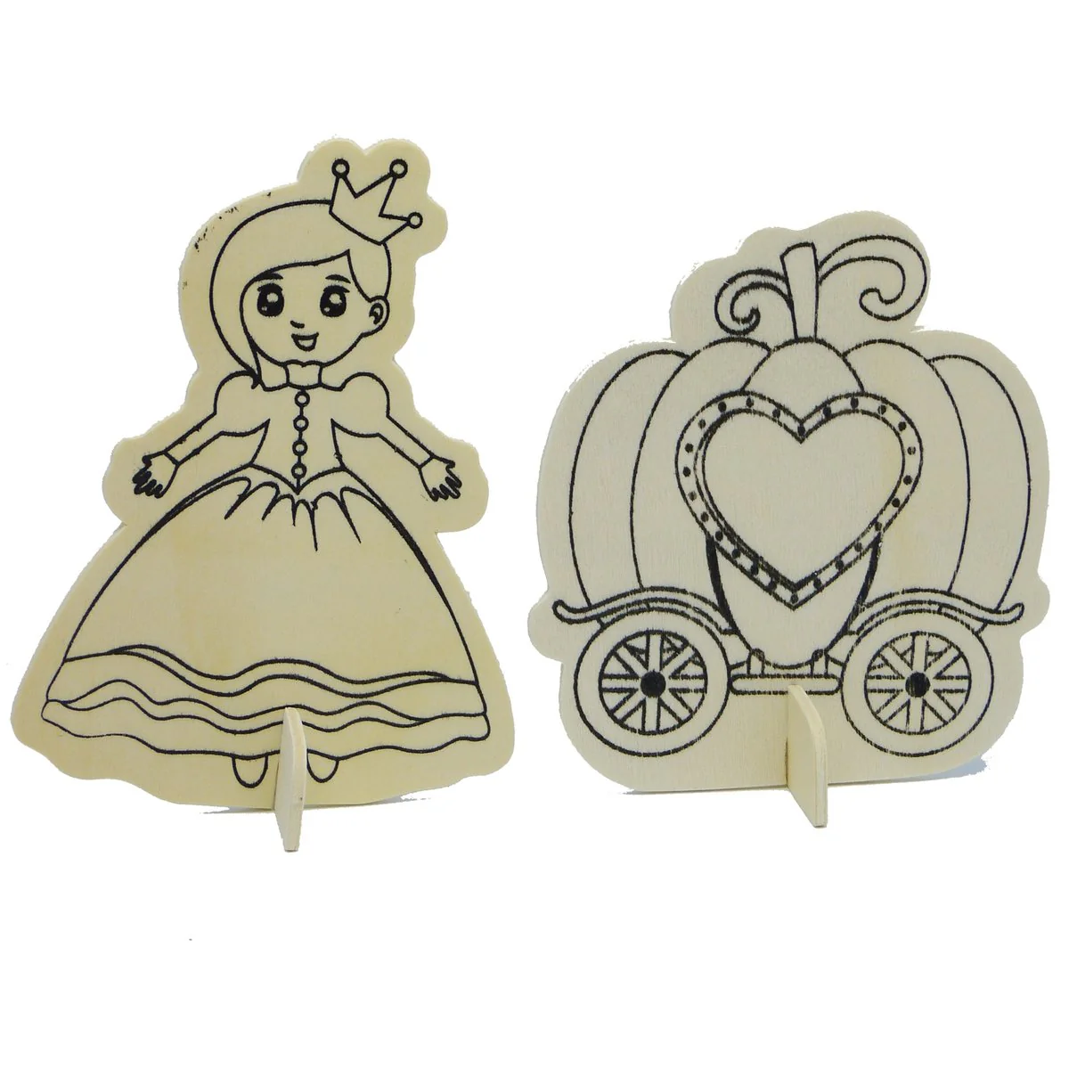 Boyle Pink Collection Craft Mini - 2 Pack - Plywood - Kids Craft - Image 3
