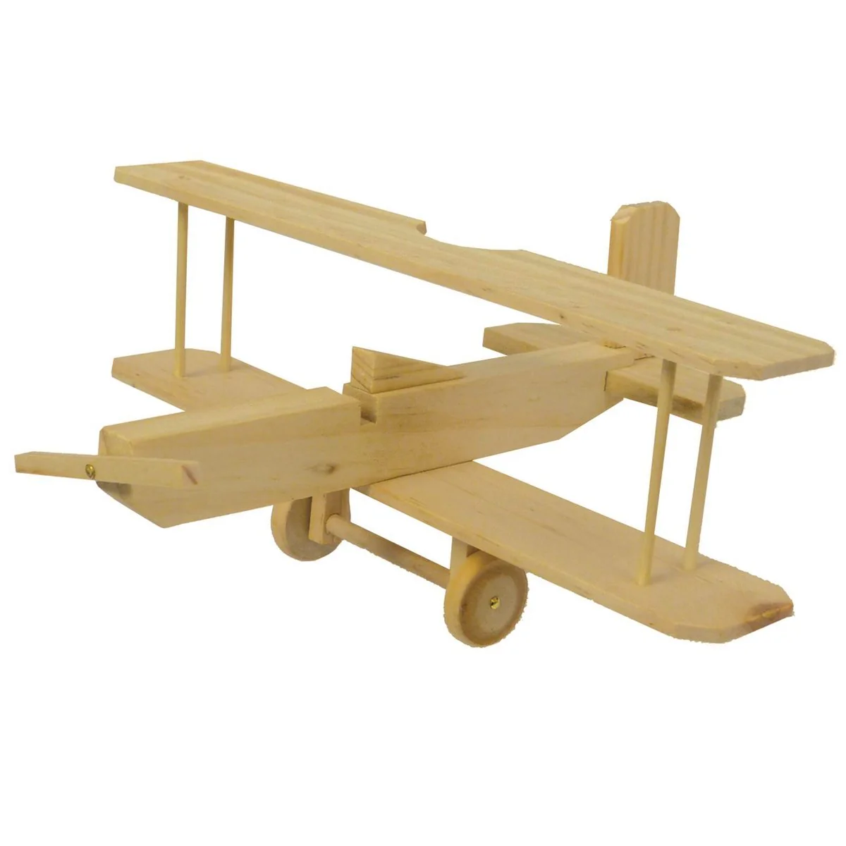 Boyle Wooden Plane Crafty Kit - 150mm x 130mm - Wood - Easy to Assemble - Image 3