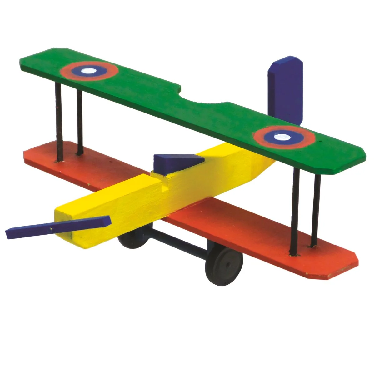 Boyle Wooden Plane Crafty Kit - 150mm x 130mm - Wood - Easy to Assemble - Image 4