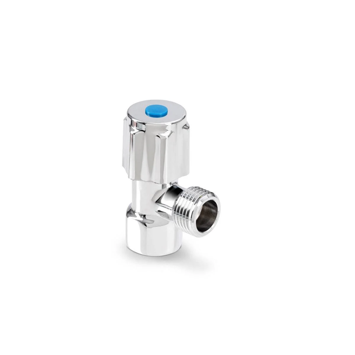 Brasshards 1/4 Turn Mini Cistern Tap 15mm Chrome Lead Free - Easy Operation