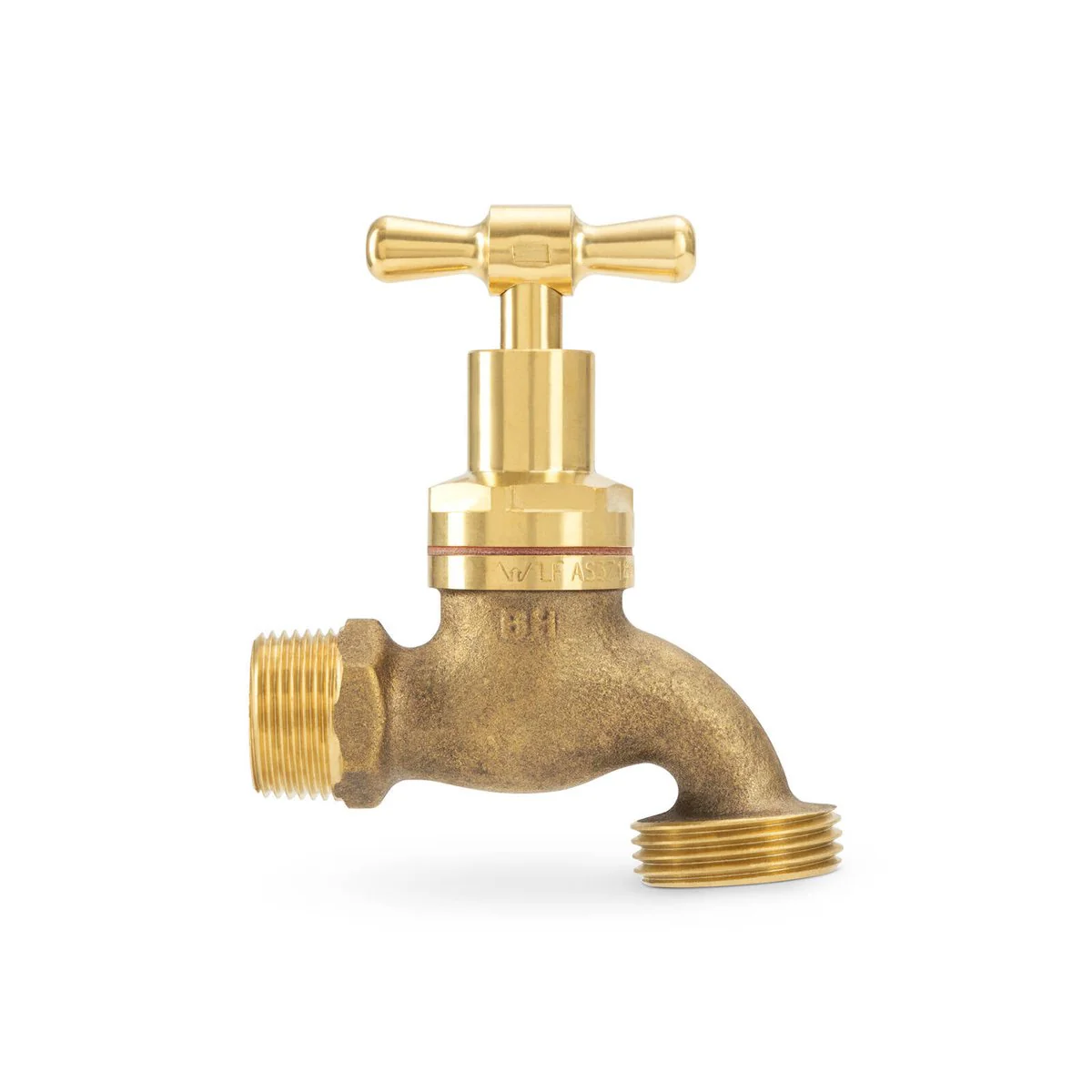Brasshards 1/4 Turn T Head Mi Hose Tap 15mm Lead-Free Brass - Durable Design - Image 2
