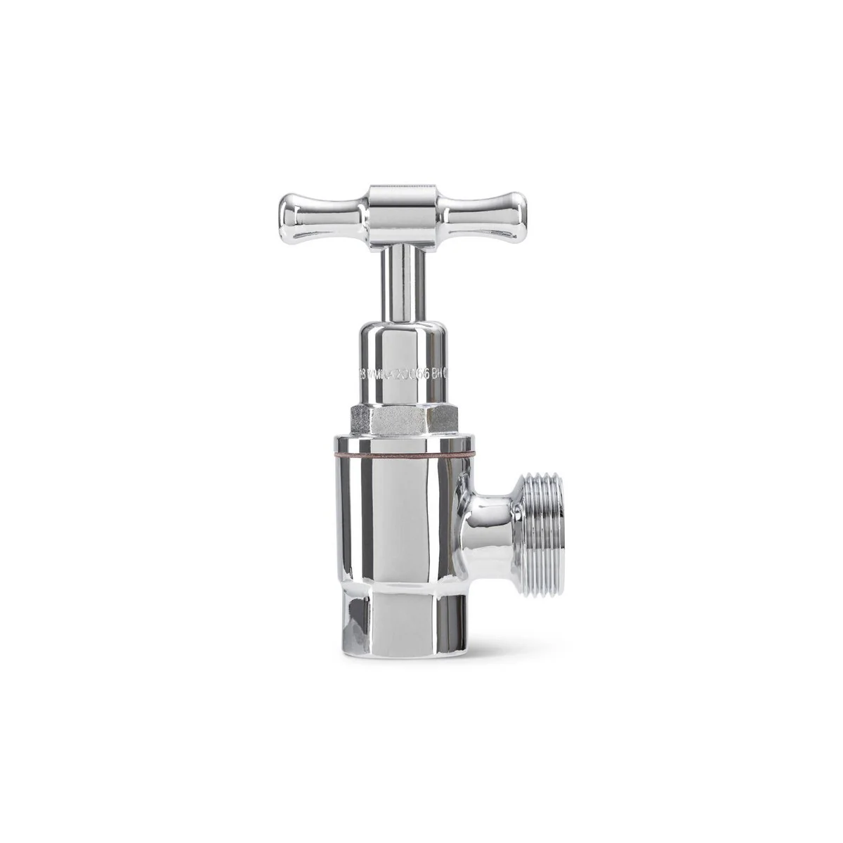 Brasshards 20 x 15mm Chrome Lead Free T Head Washing Machine Tap - Durable Design - Image 2