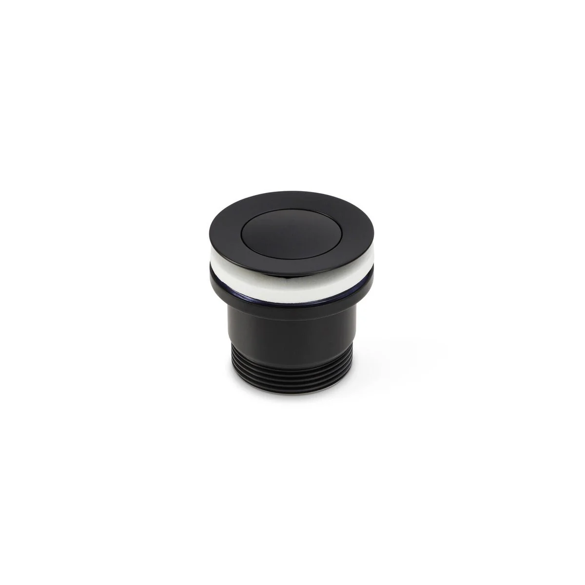 Brasshards Black Matt Universal Pop Up Basin Waste - 40mm Thread - Durable Brass - Easy Installation - Image 2