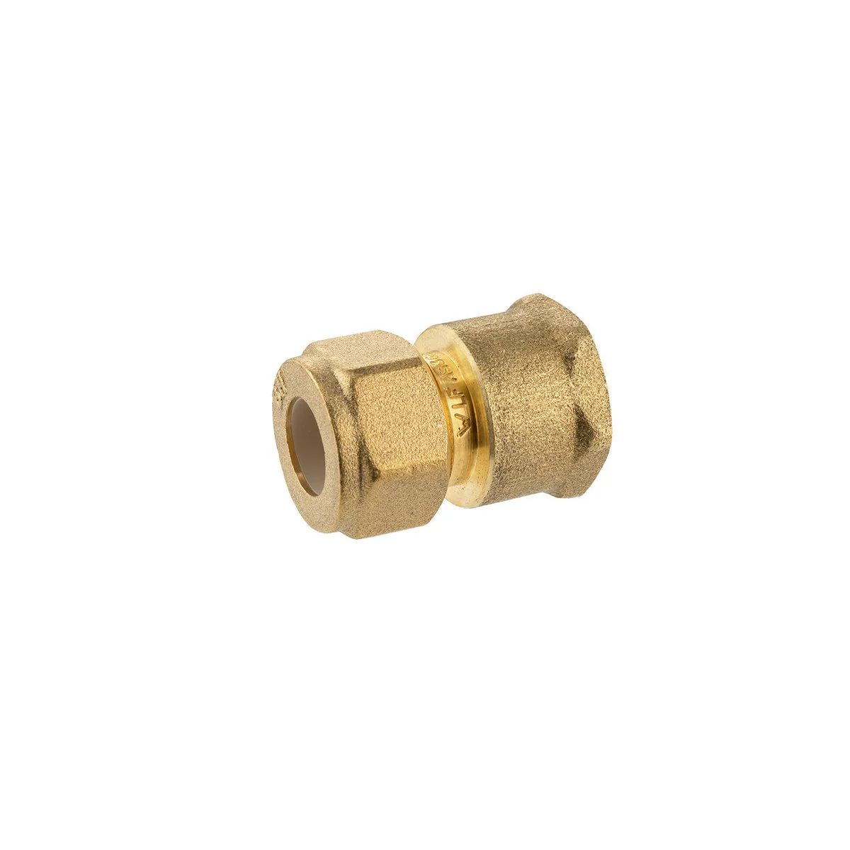 Brasshards Brass Female Compression Union 15c x 15fi - Lead-Free - 48mm x 50mm