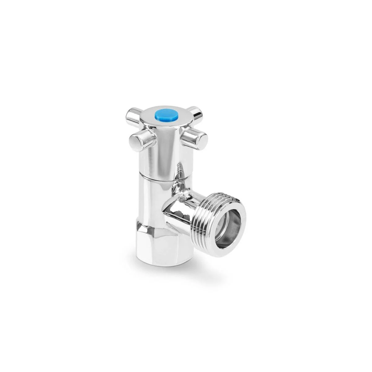Brasshards Capstan 1/4 Turn Washing Machine Stop 20mm Chrome Lead-Free - Compact Design - Easy Installation
