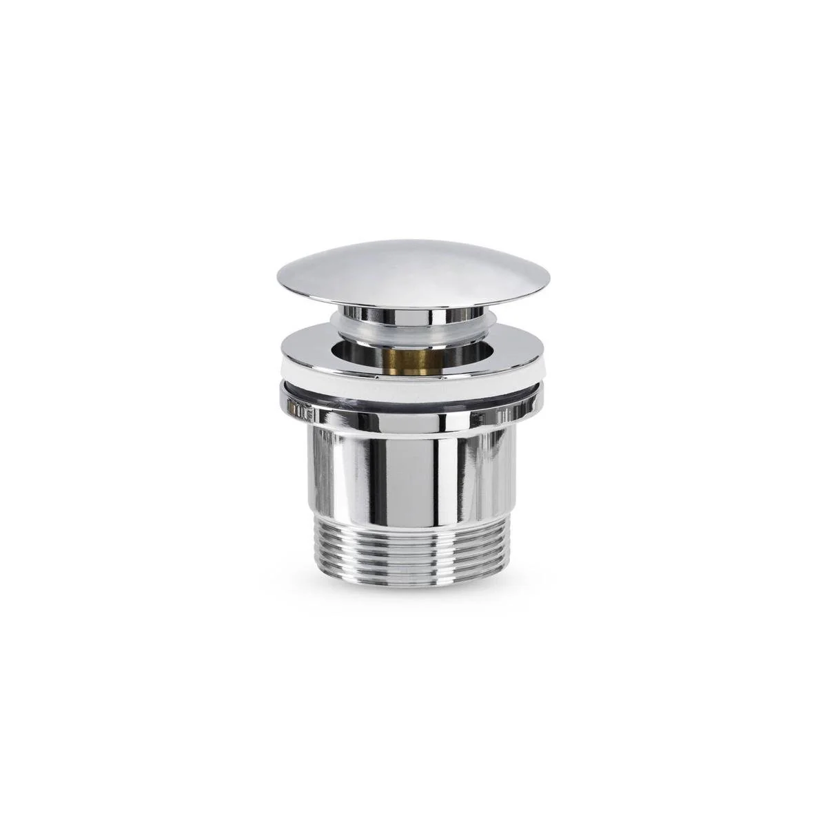 Brasshards Chrome Universal Pop Up Dome Basin Waste - 40mm Thread - Easy Install