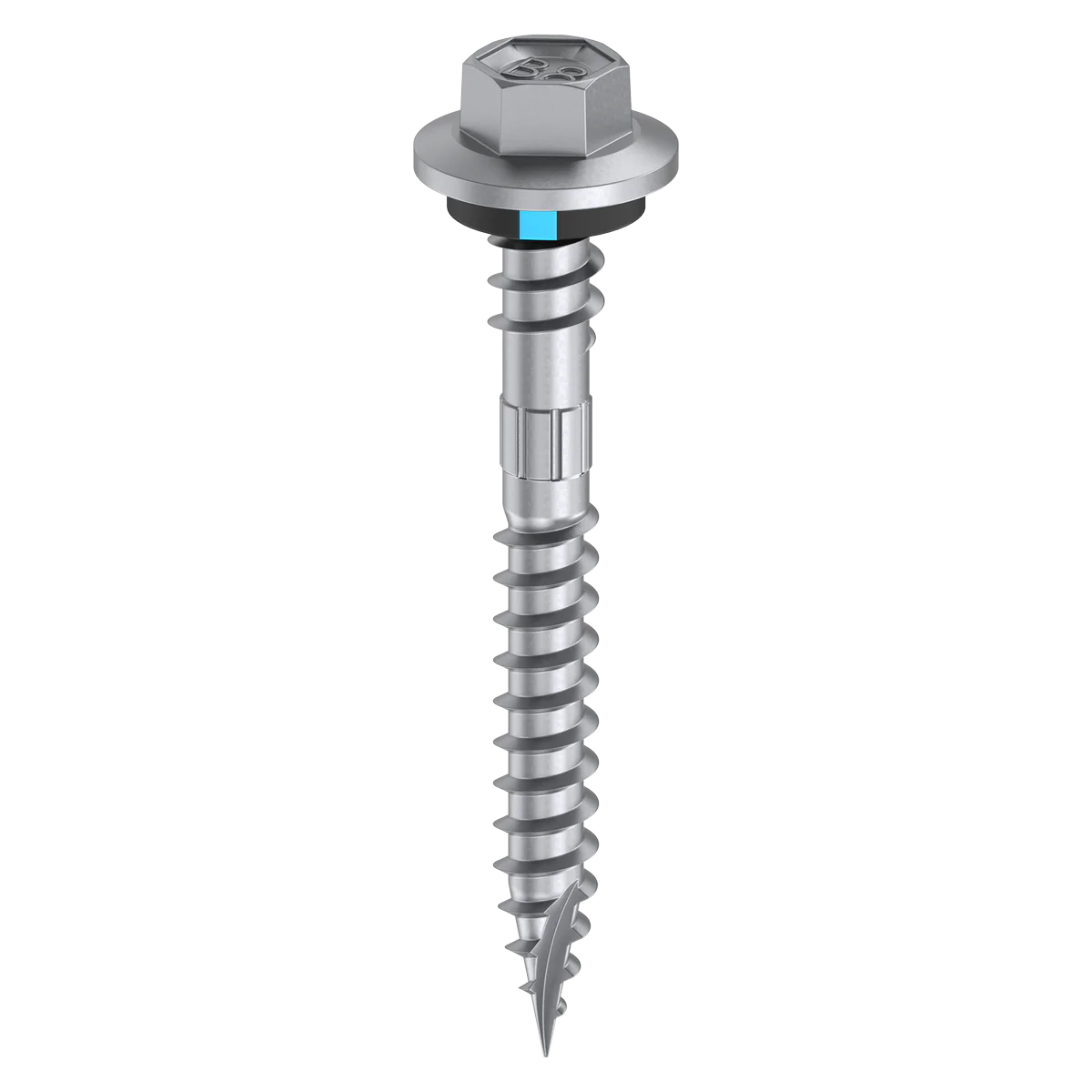 Bremick Hex Roofing Screw 12g x 65mm B8 - Pack of 50 - Watertight Seal - Image 3