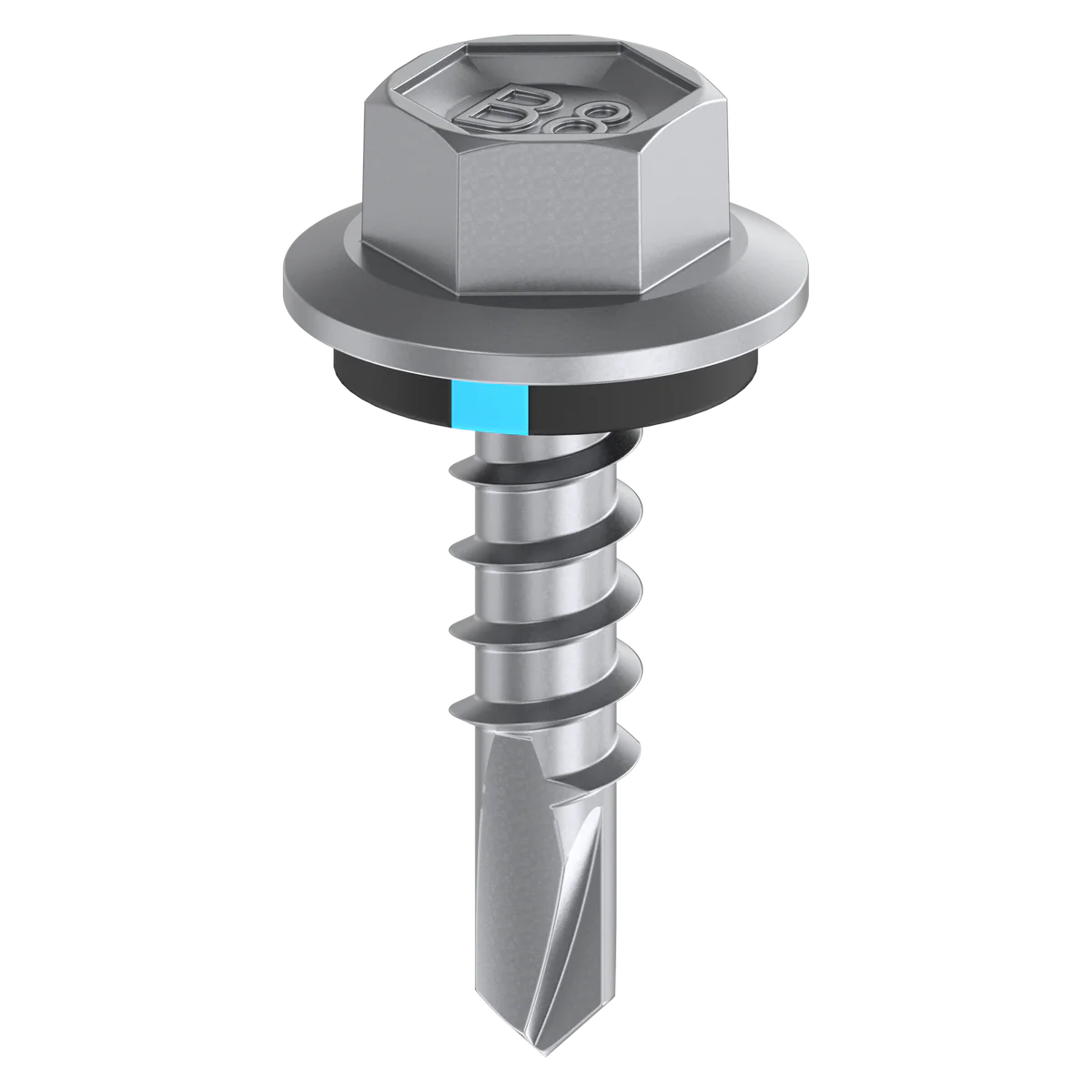 Bremick Metal Hex Screw 12g x 20mm - Box of 500 - Corrosion Resistant - Image 3