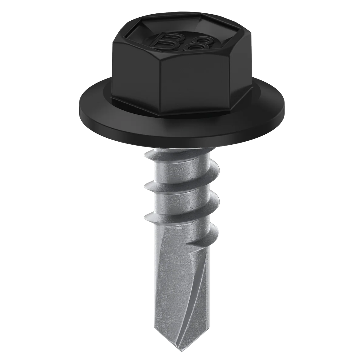 Bremick MO Metal Hex Screw - 10g x 16mm - B8 Coating - 100 Pack - Corrosion Resistant - Image 3