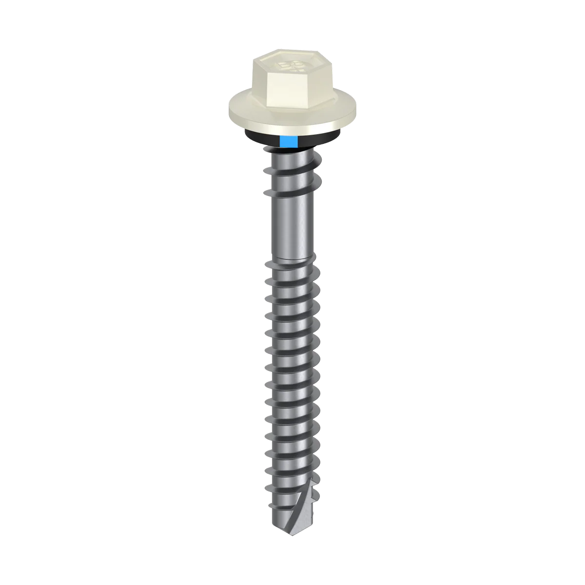 Bremick Vortex Plus Roofing Screw 6.2 x 50mm - Box of 100 - Hex Drive - Watertight Seal - Image 3