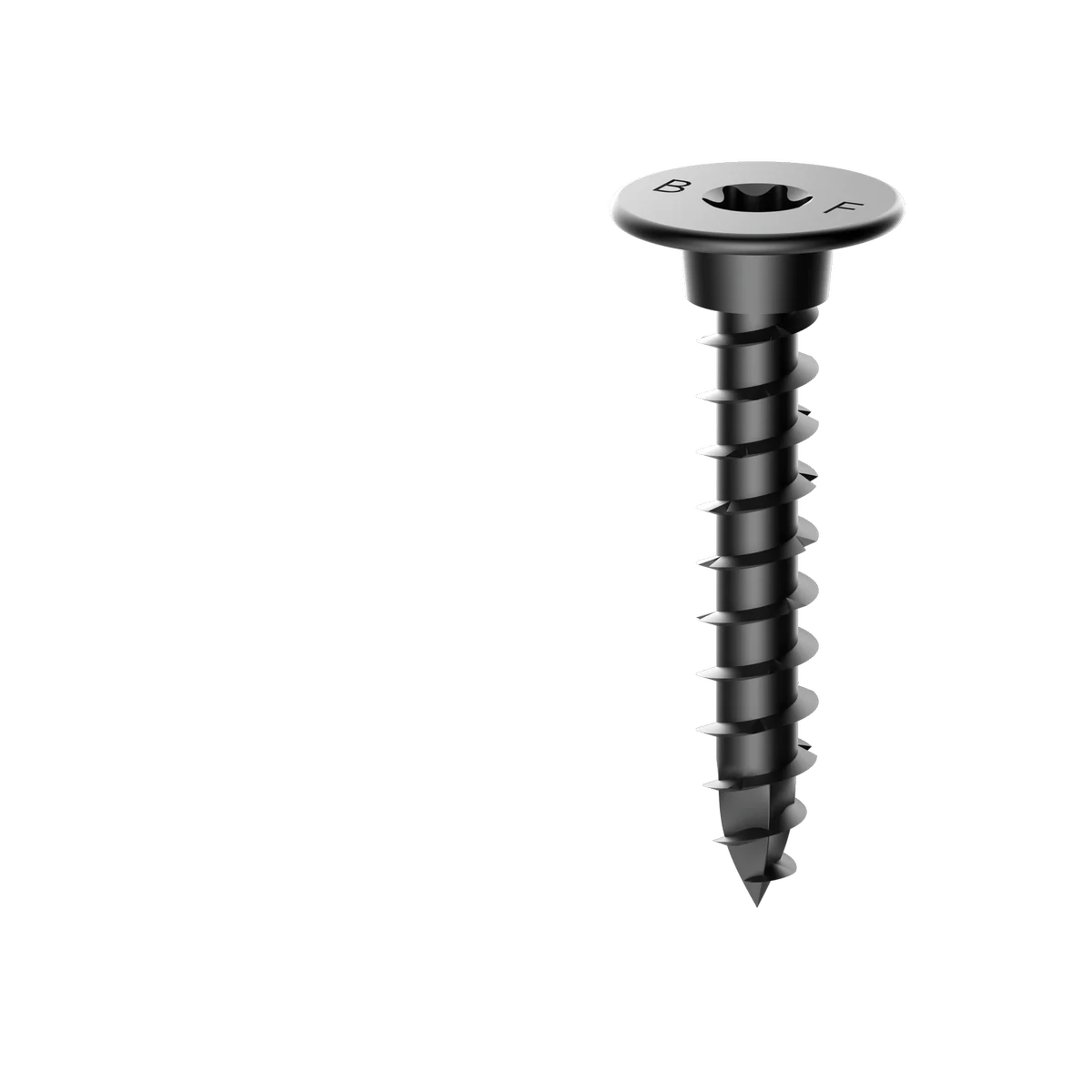 Bremick XTP Post Screw 18g x 45mm - Technoguard Black - 25 Pack - Durable Fastening - Image 3