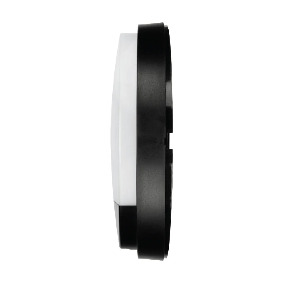 Brilliant 10W Alston Slimline Round Bunker Security Sensor Light - 205mm - Black - 1000 Lumens - PIR Motion Detection - Image 3