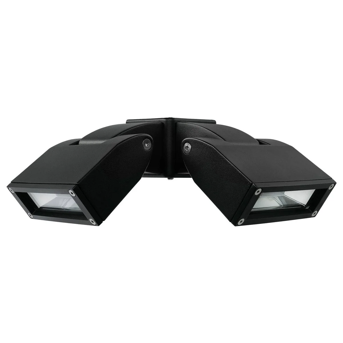 Brilliant Nighthawk 24W Black Twin Flood Light 400mm x 150mm - Image 2