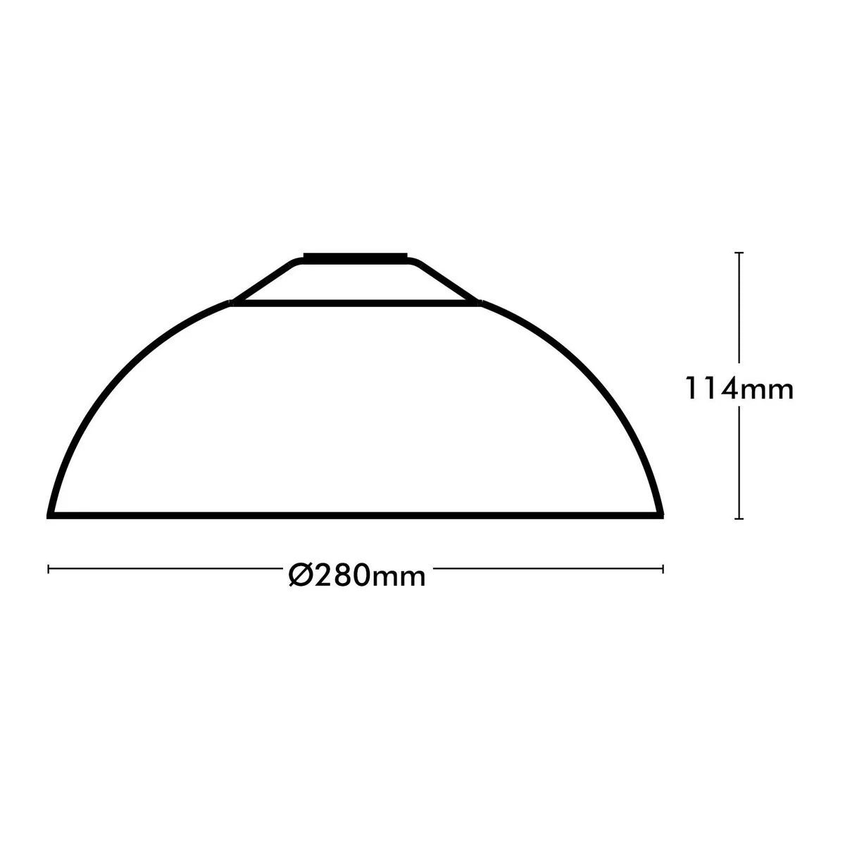 Brilliant 29cm Black Basix Dome Batten Fix Shade - DIY Pendant - Easy Install - Indoor/Outdoor Use - Image 5
