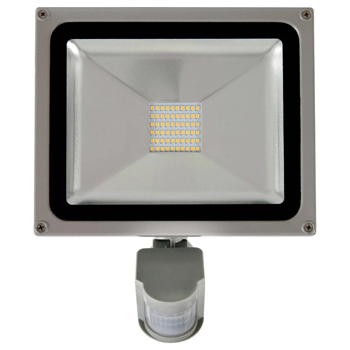 Brilliant 30W Grey Ranger III LED Sensor Flood Light - 2700 Lumens - IP65 - Image 2