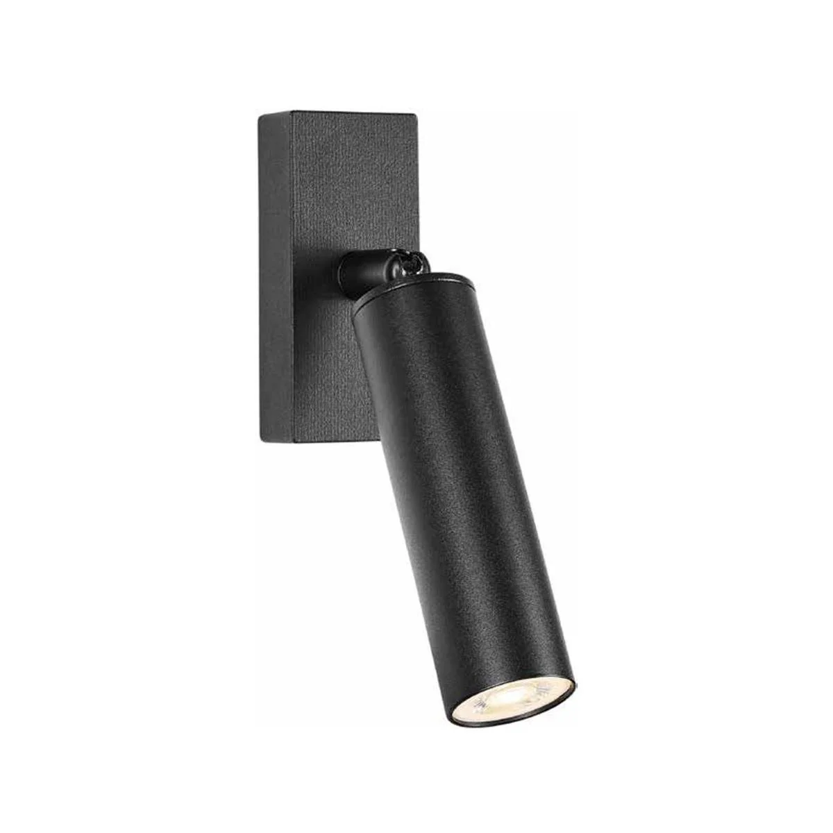 Brilliant Black Artisan Adjustable Wall Light - 4W - 38mm x 190mm - Weather Resistant