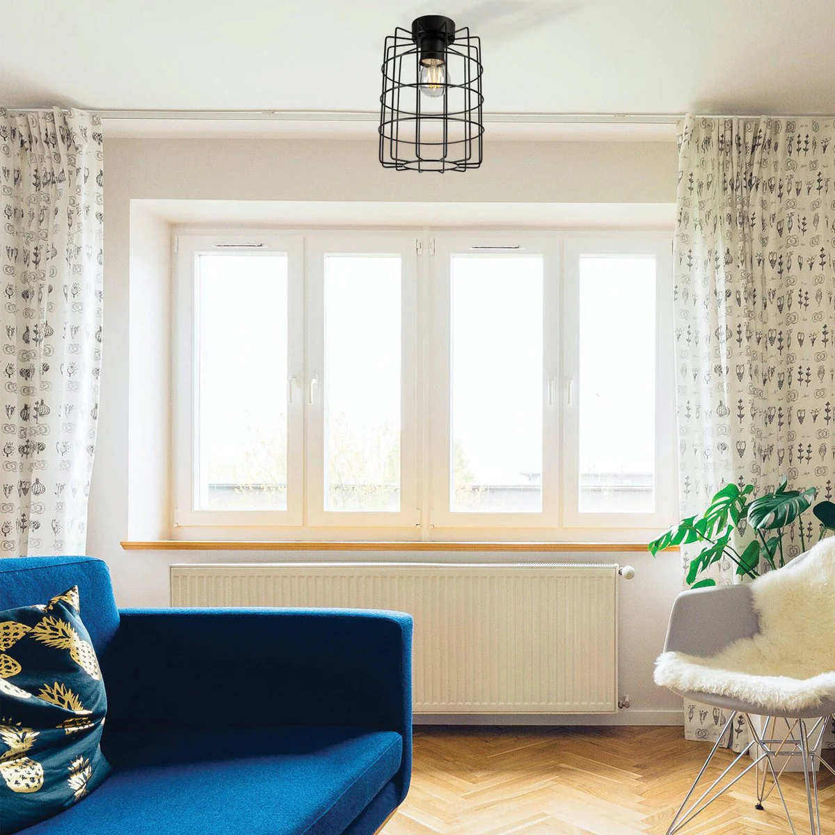 Brilliant Canal Cage Light - 180mm - Metal - DIY Install - Image 4