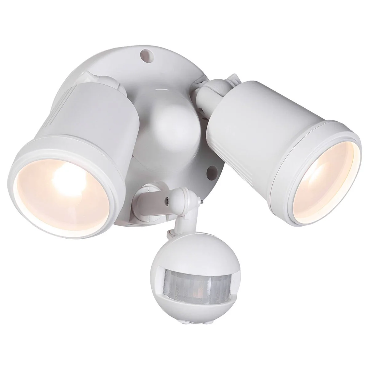 Brilliant Raptor III LED Twin Security Light - 20W - 1800 Lumens - White - PIR Sensor - Image 2