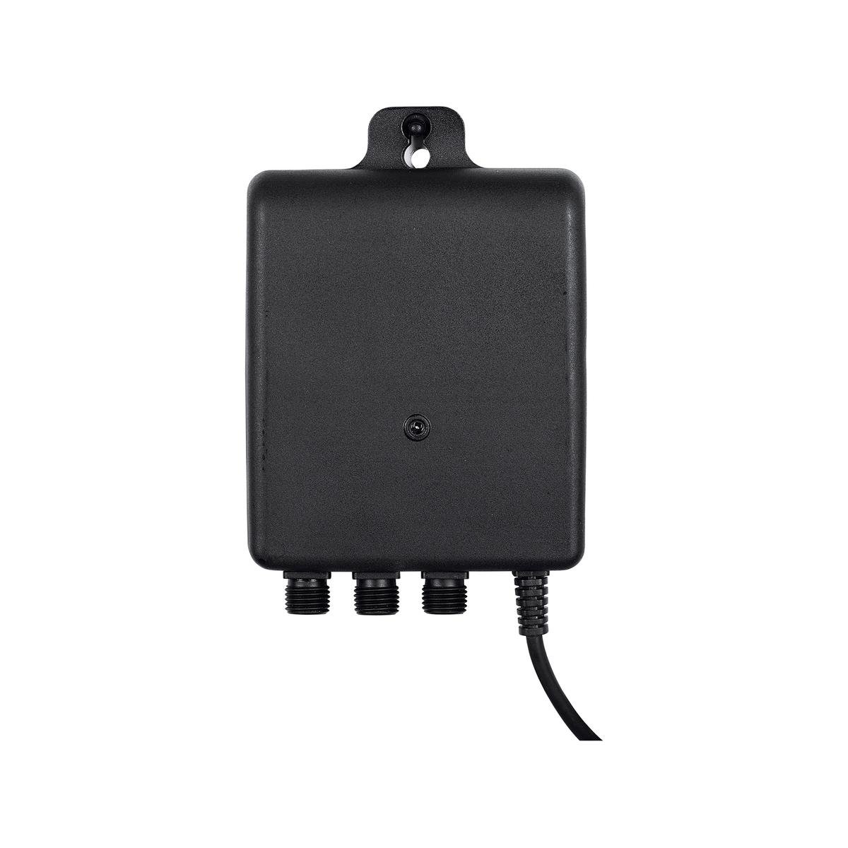 Brilliant Smart Black Combi Wi Fi Controller & 60W Transformer - IP65 Weather-Resistant - Outdoor Use