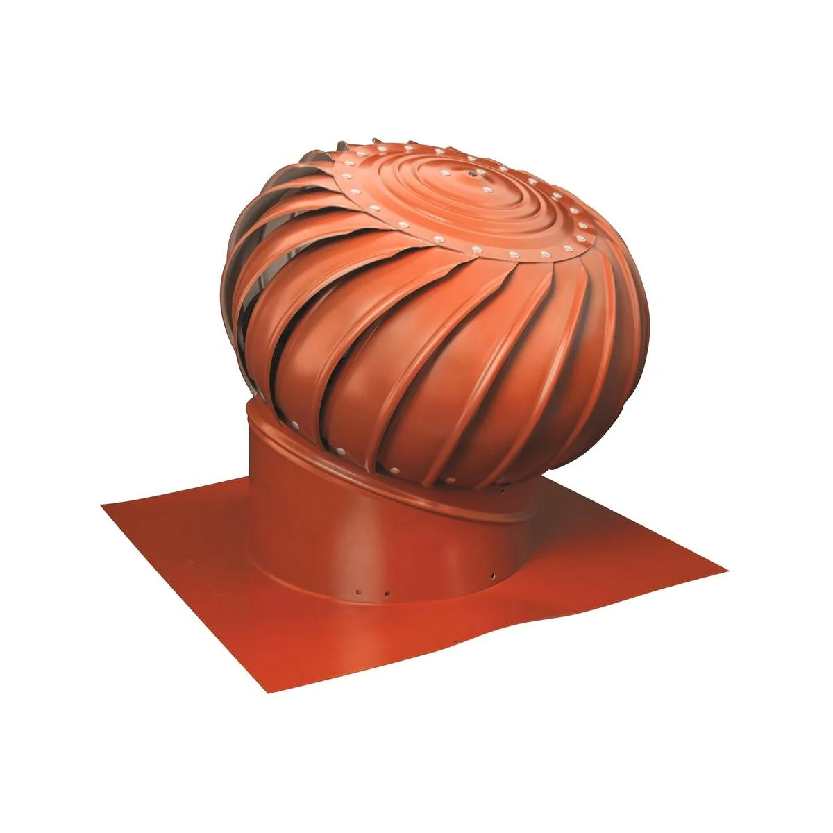 Brutus 300mm Aluminium Roof Vent - Terracotta - Durable - Effective Ventilation