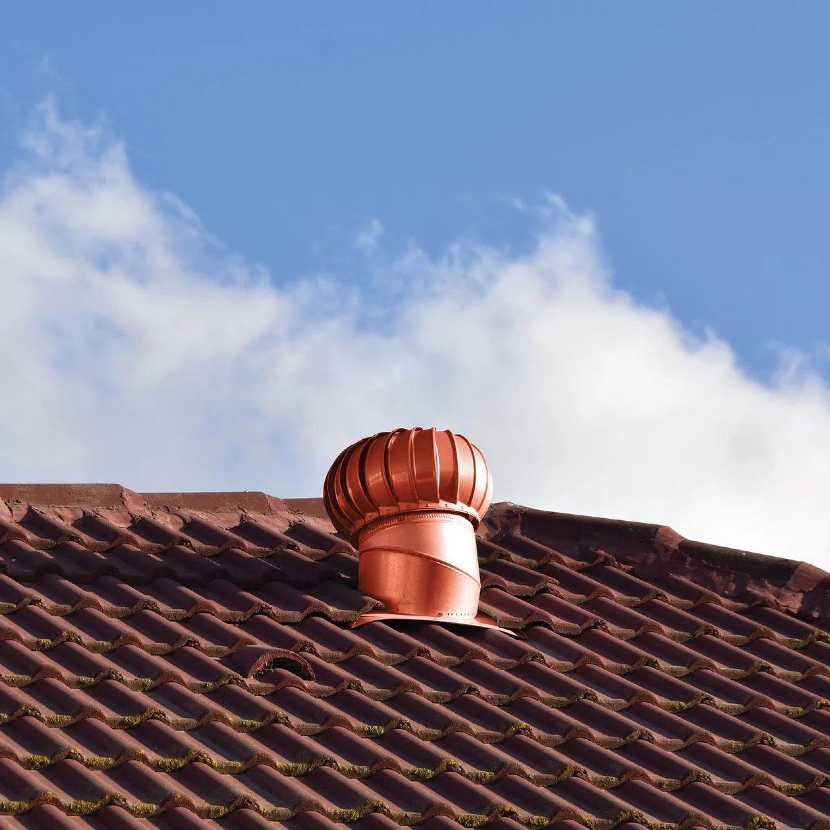 Brutus 300mm Aluminium Roof Vent - Terracotta - Durable - Effective Ventilation - Image 2