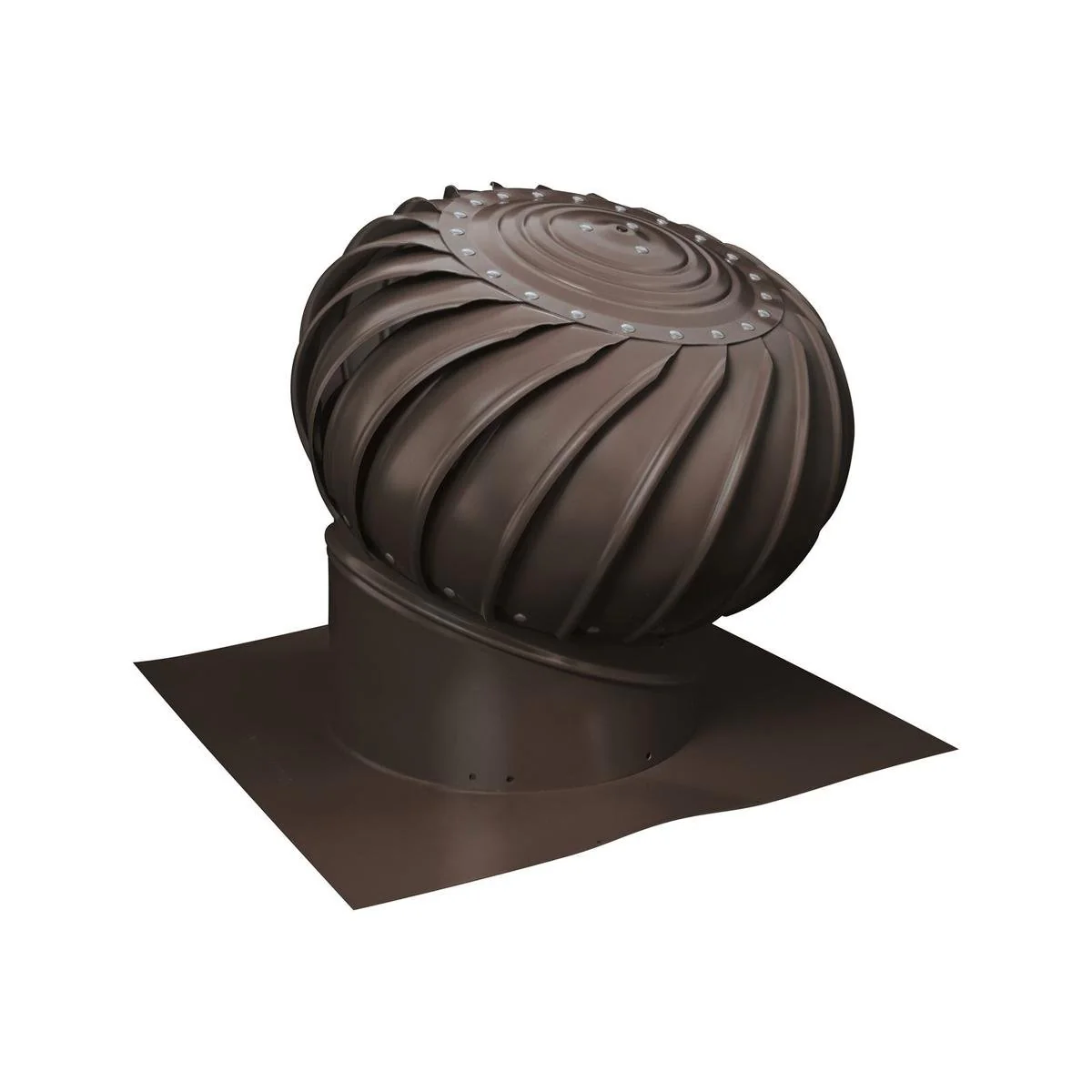 Brutus Roof Vent - 300mm - Aluminium - Black