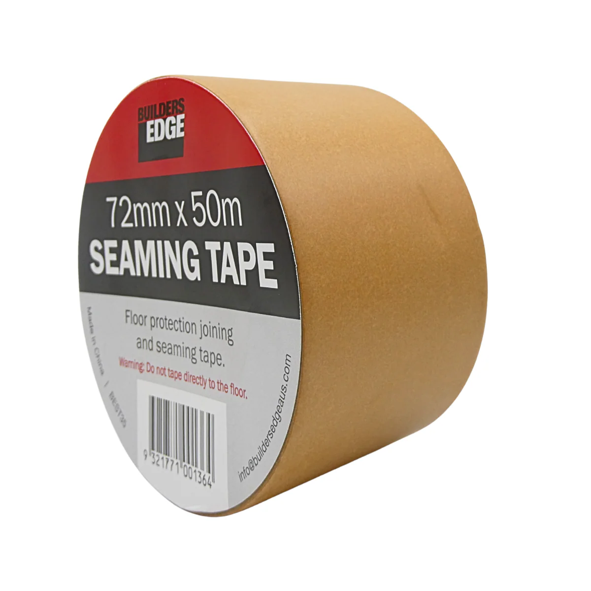 Builders Edge Seaming Tape - 72mm x 50m - 100% Recyclable - Strong & Flexible - Image 2