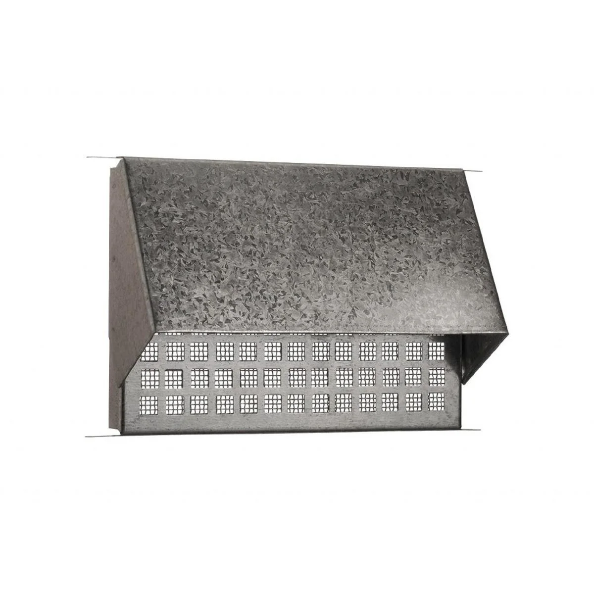 Builders Edge Subfloor Vent - 230 x 165 x 75mm - Galvanized Steel - Hooded