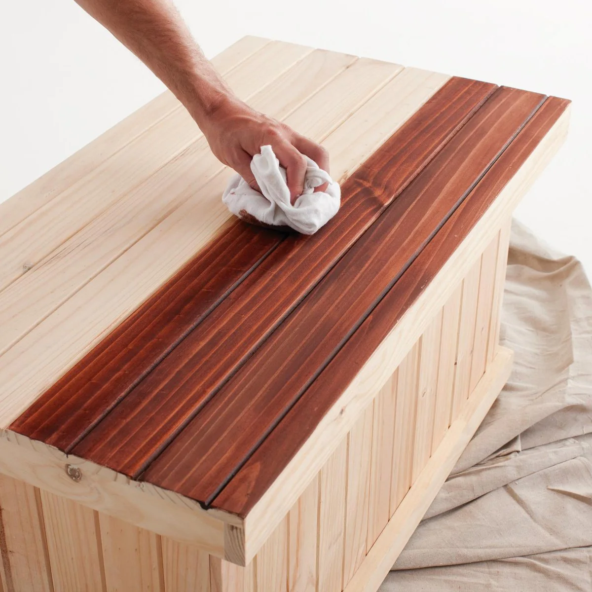 Cabot S Interior Stain - 1L - Cedar - Oil Based - Easy Application - Image 3