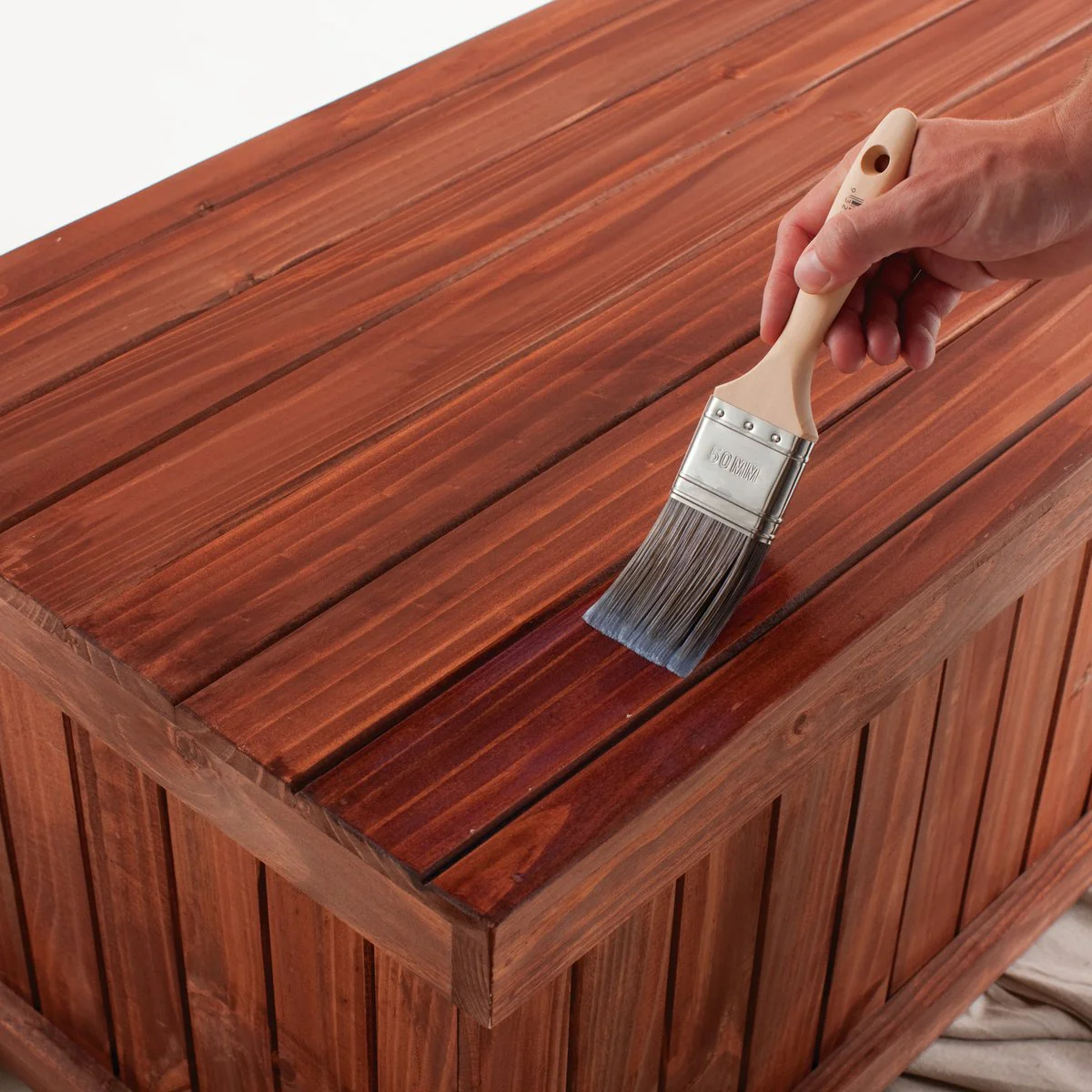 Cabot S Interior Stain - 1L - Cedar - Oil Based - Easy Application - Image 4