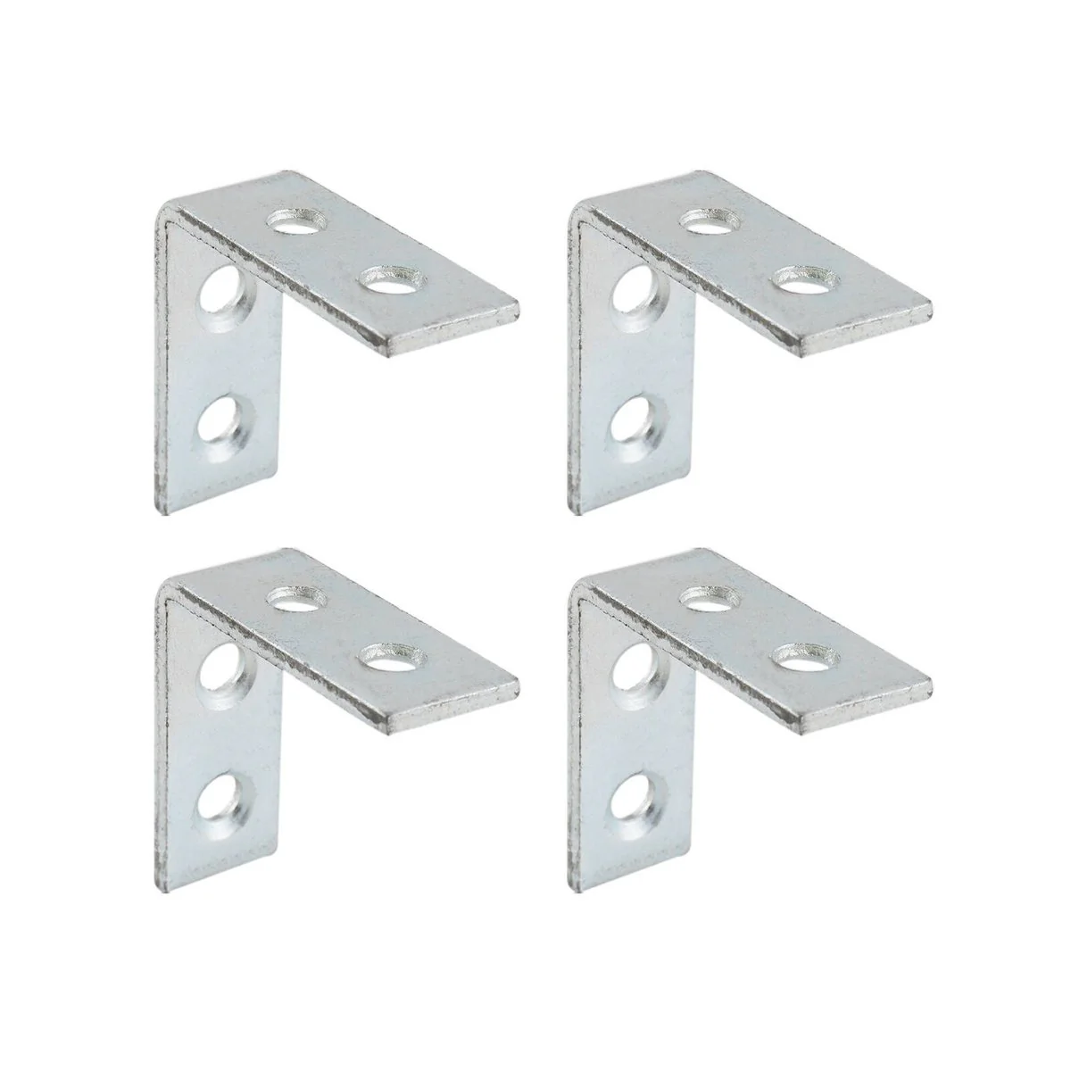 Carinya Heavy-Duty Zinc Plated Angle Bracket 50mm x 50mm - 1 Pack - Image 3