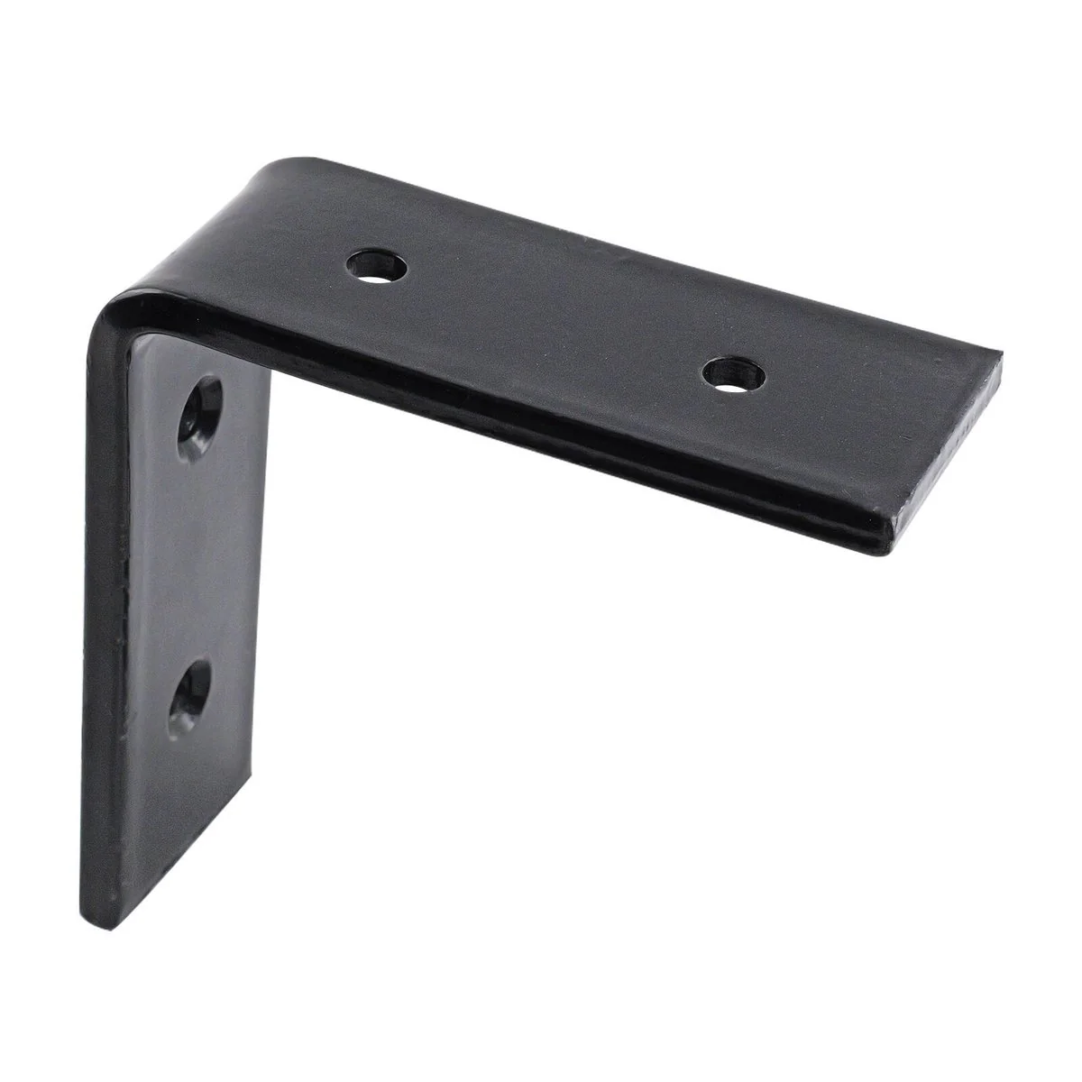 Carinya Heavy Duty Angle Bracket 100mm x 100mm x 40mm - Black - 300kg Capacity