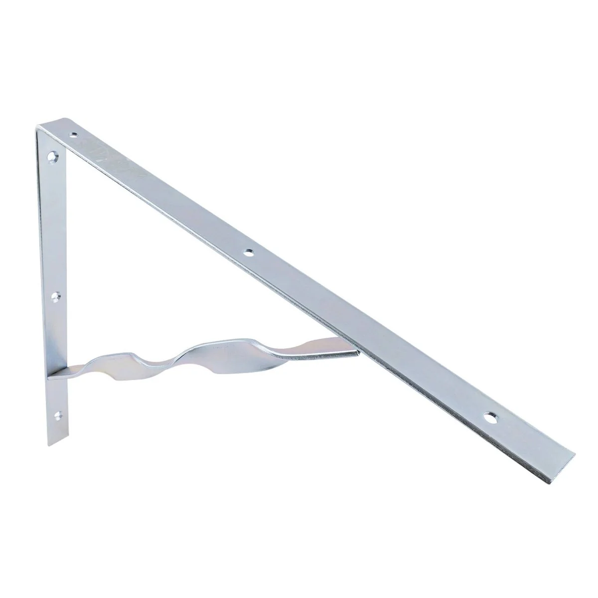 Carinya Heavy Duty Twisted Stay Bracket 400x350mm Zinc Plated Strength
