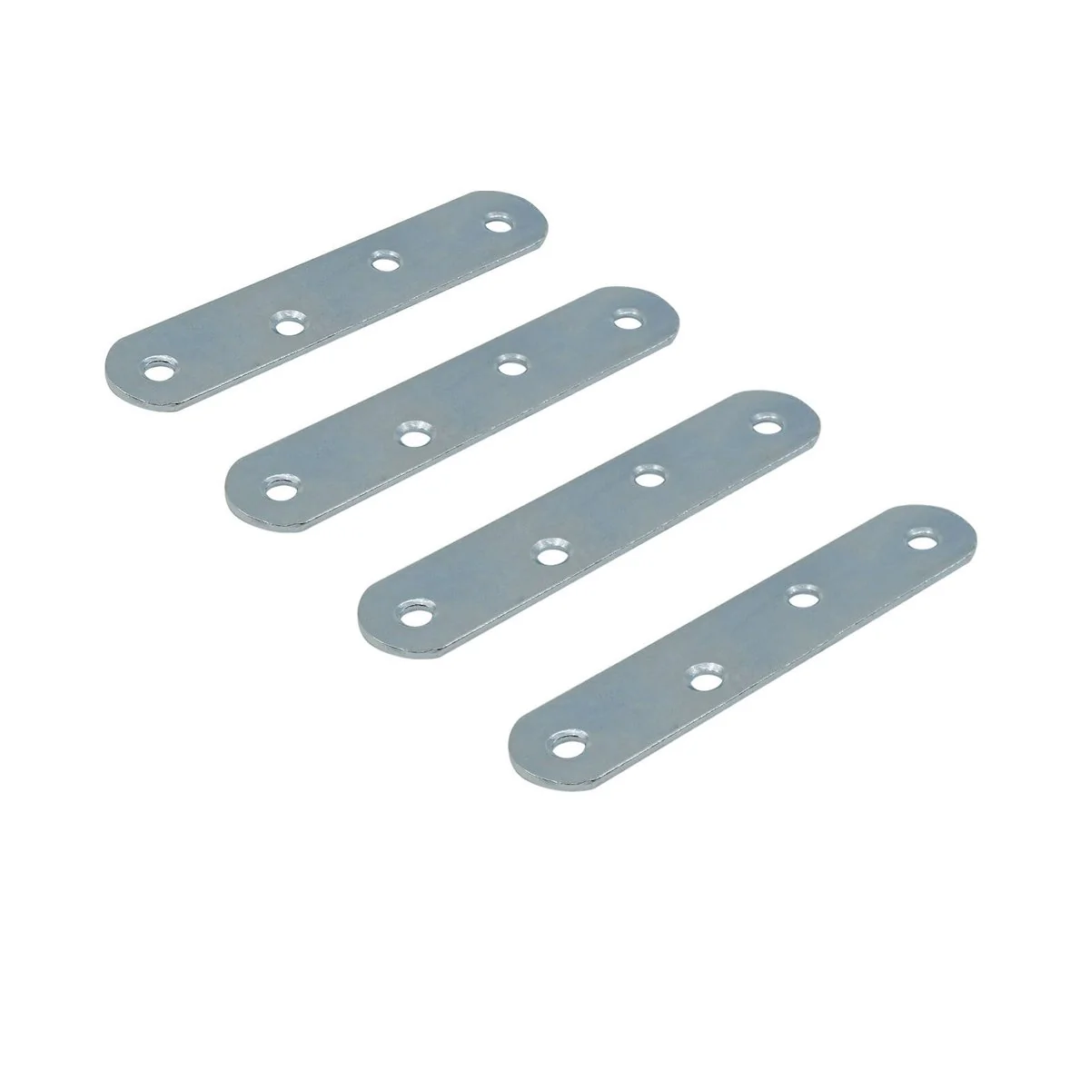 Carinya Zinc Plated Mending Plate 4 Pack 97 x 20 x 2mm Silver - Image 3