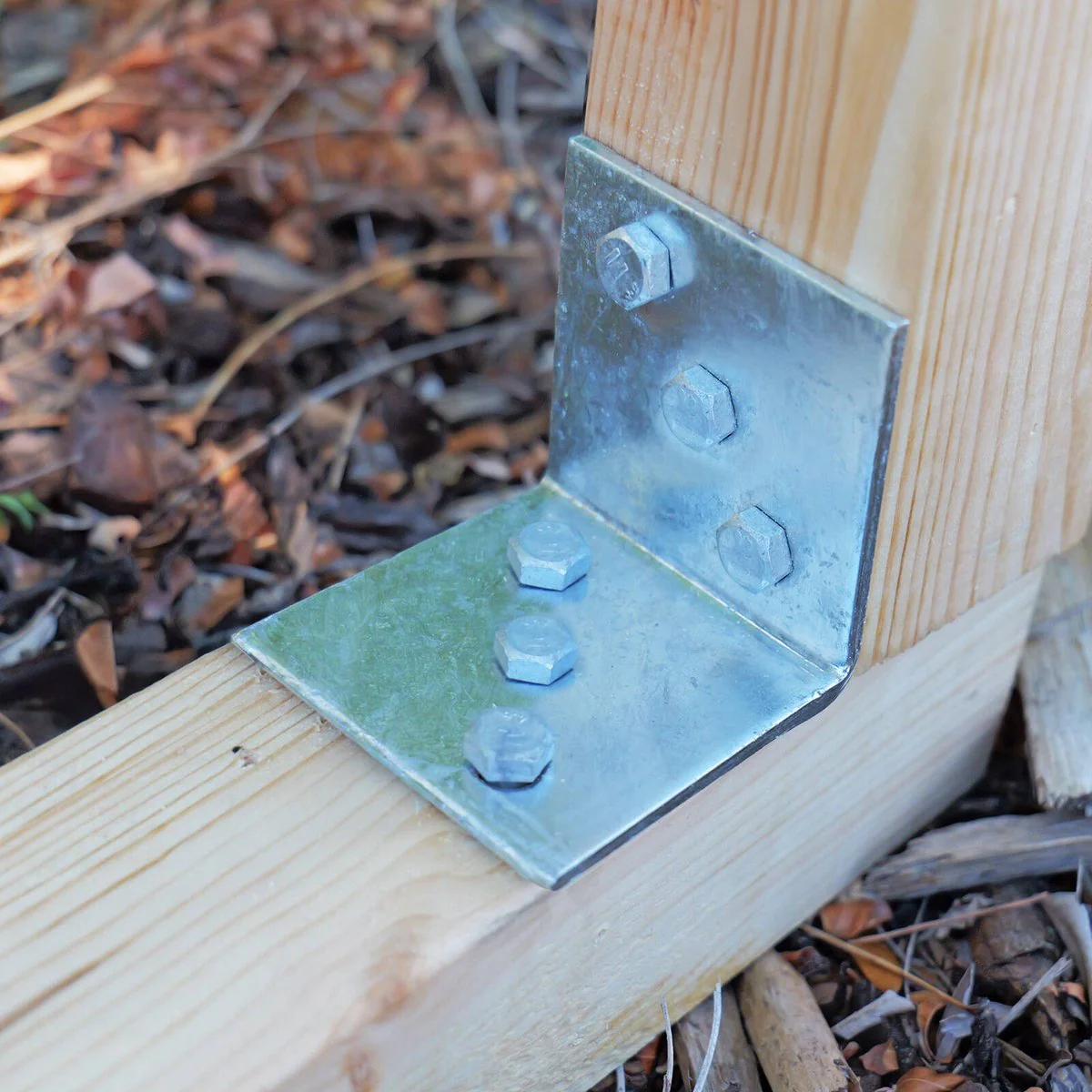 Carinya Reinforcing Angle Bracket - 100mm x 100mm x 75mm - Hot Dipped Galvanised - Image 3