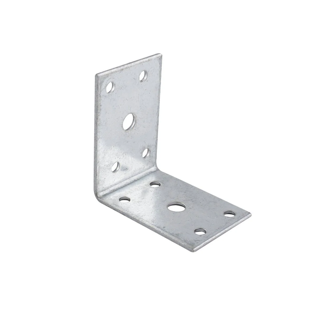 Carinya Reinforcing Angle Bracket - 60 x 60 x 40mm - Galvanised Steel - 8 Pack