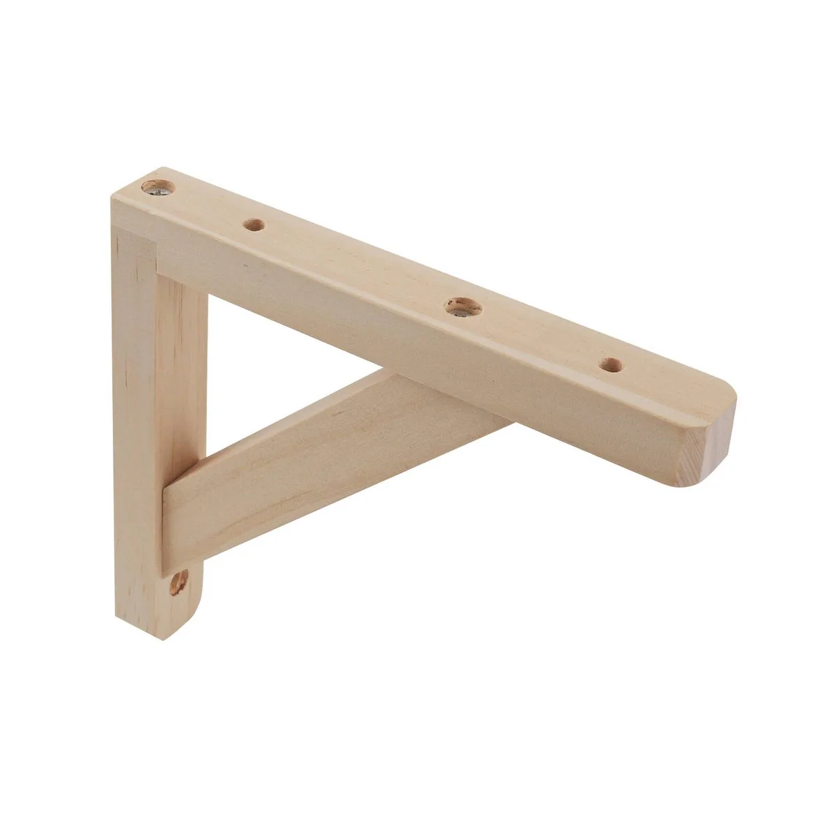 Carinya Stayed Bracket - 150 x 130mm - Raw Pine - 35 kg Load Capacity