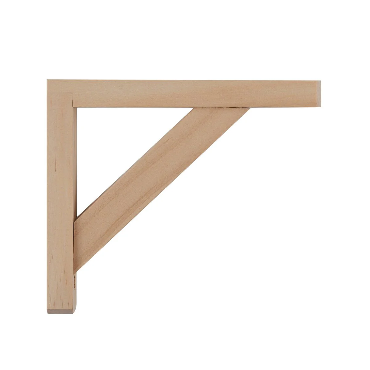 Carinya Stayed Bracket - 150 x 130mm - Raw Pine - 35 kg Load Capacity - Image 2
