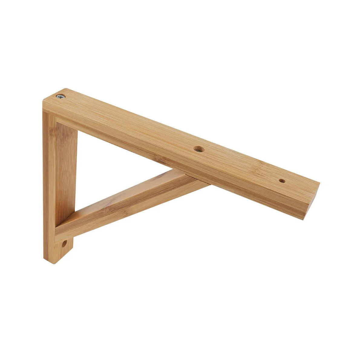 Carinya Stayed Bracket - 210 x 170mm - Varnished Bamboo - Wall Mount