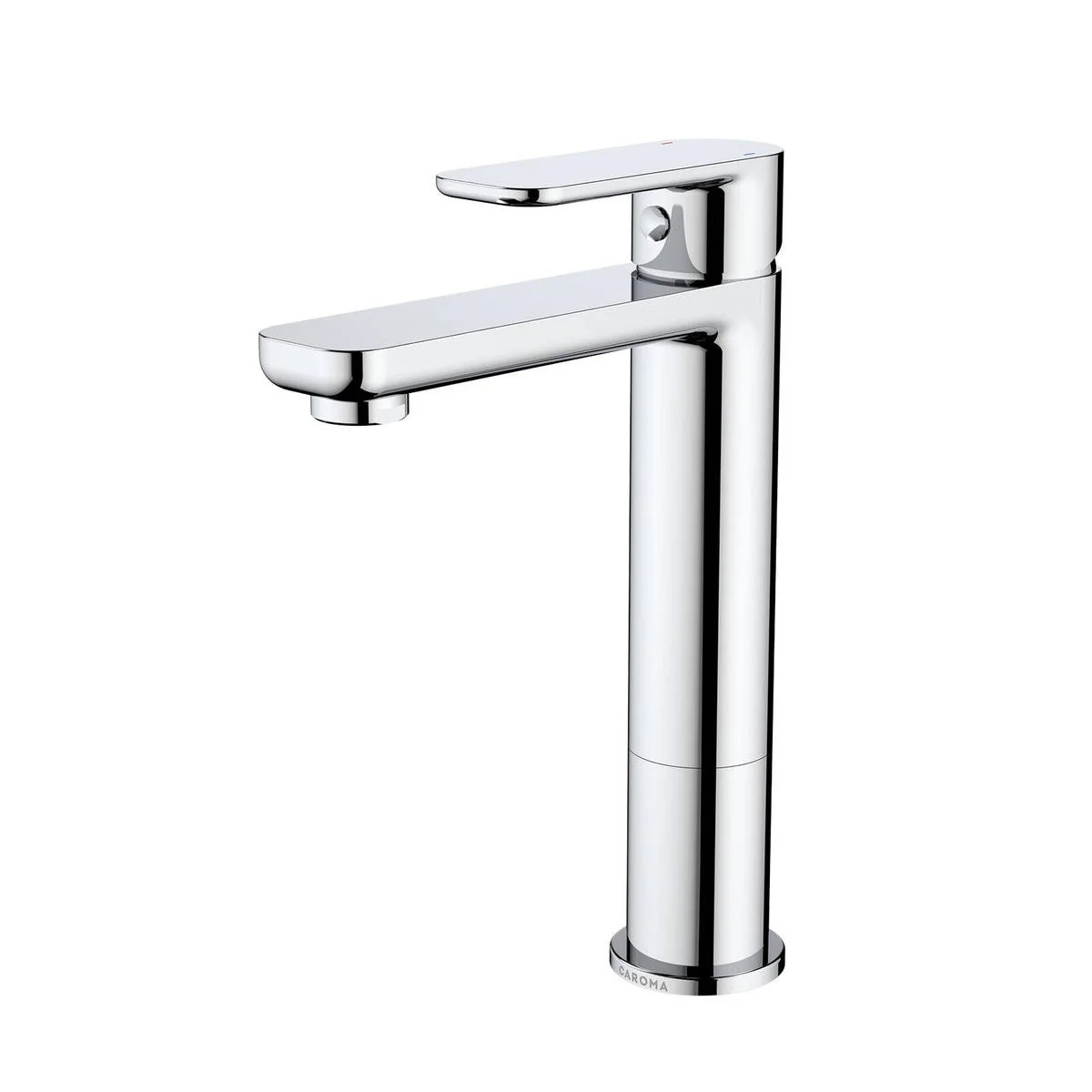 Caroma Chrome Luna Mid Basin Mixer - Lead Free Brass - 50mm x 232mm