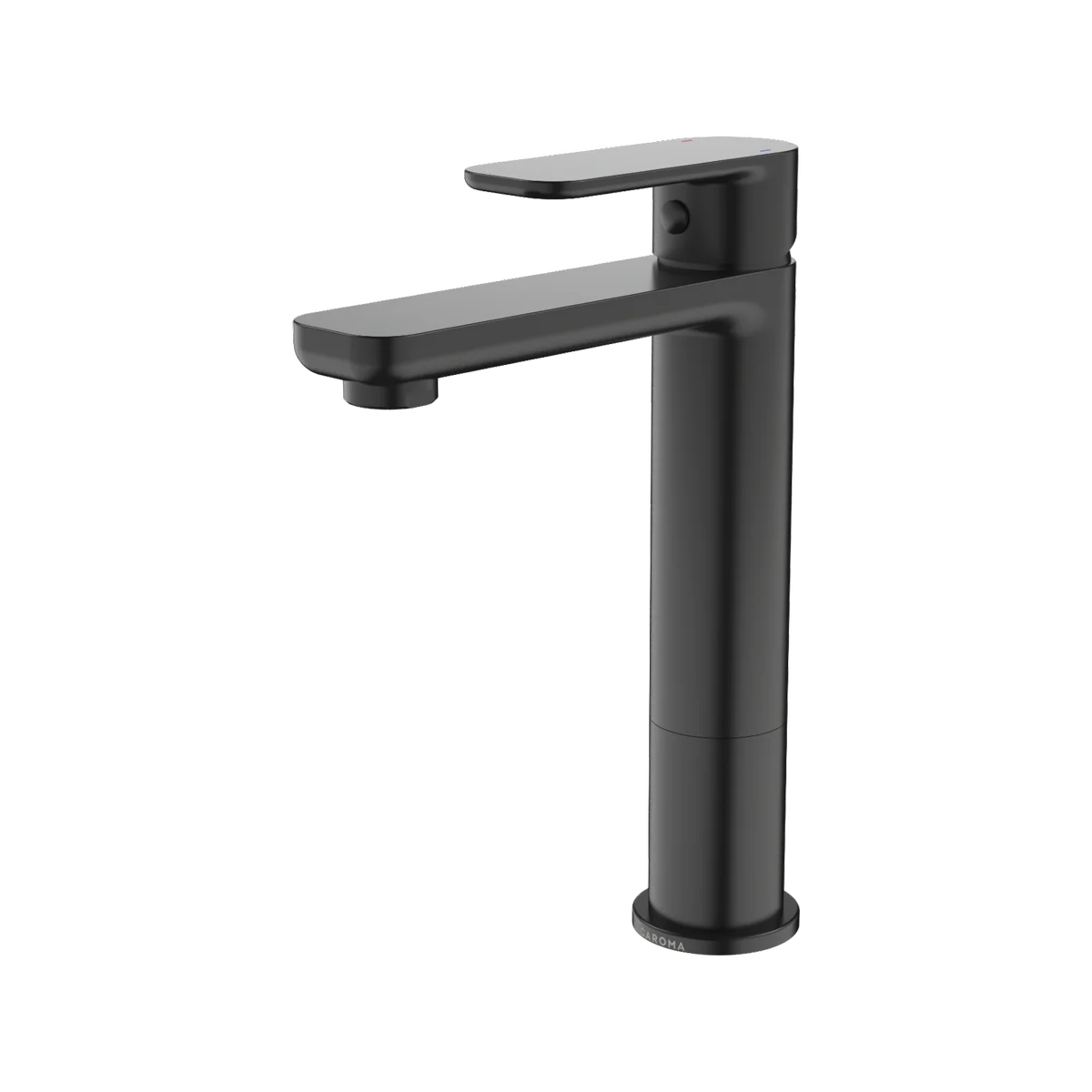 Caroma Lead Free Luna Mid Basin Mixer - 40mm x 232mm - Satin Black - Efficient Design
