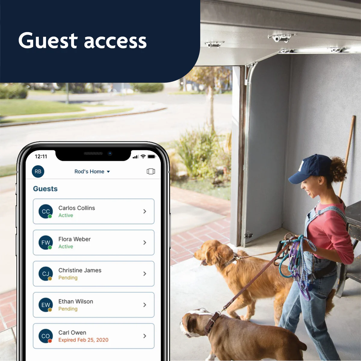 Chamberlain MyQ Connectivity Kit - Smart Garage Door Opener - 200mm x 150mm - Remote Control & Safety Beams - Image 6
