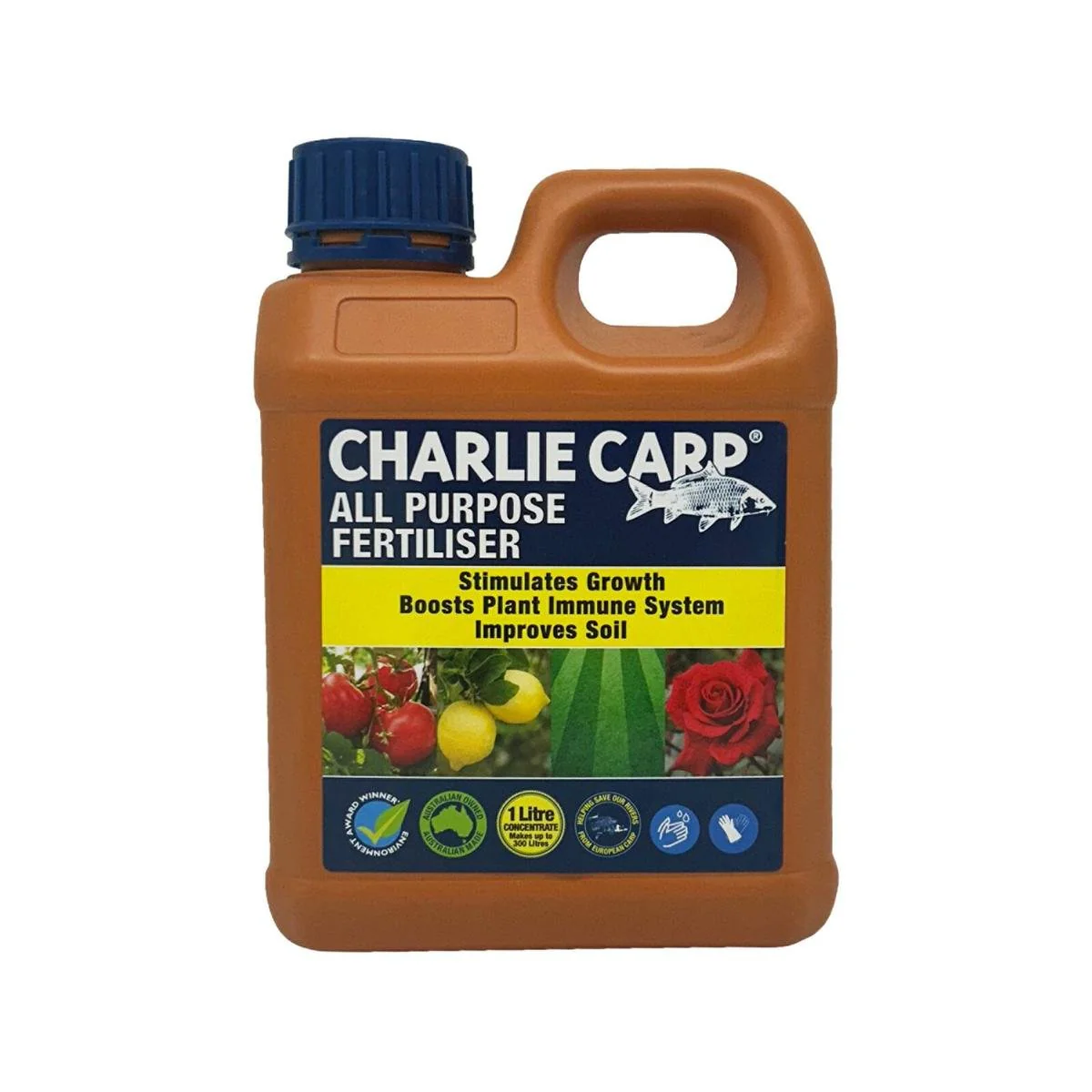 Charlie Carp All Purpose Fertiliser - 1L - Liquid - High Protein Omega 3