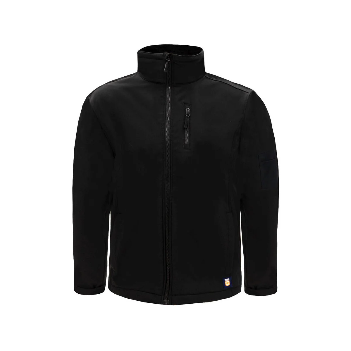 Citeco Black Soft Shell Jacket 2XL - UPF 50+ Protection - Fleece Lined