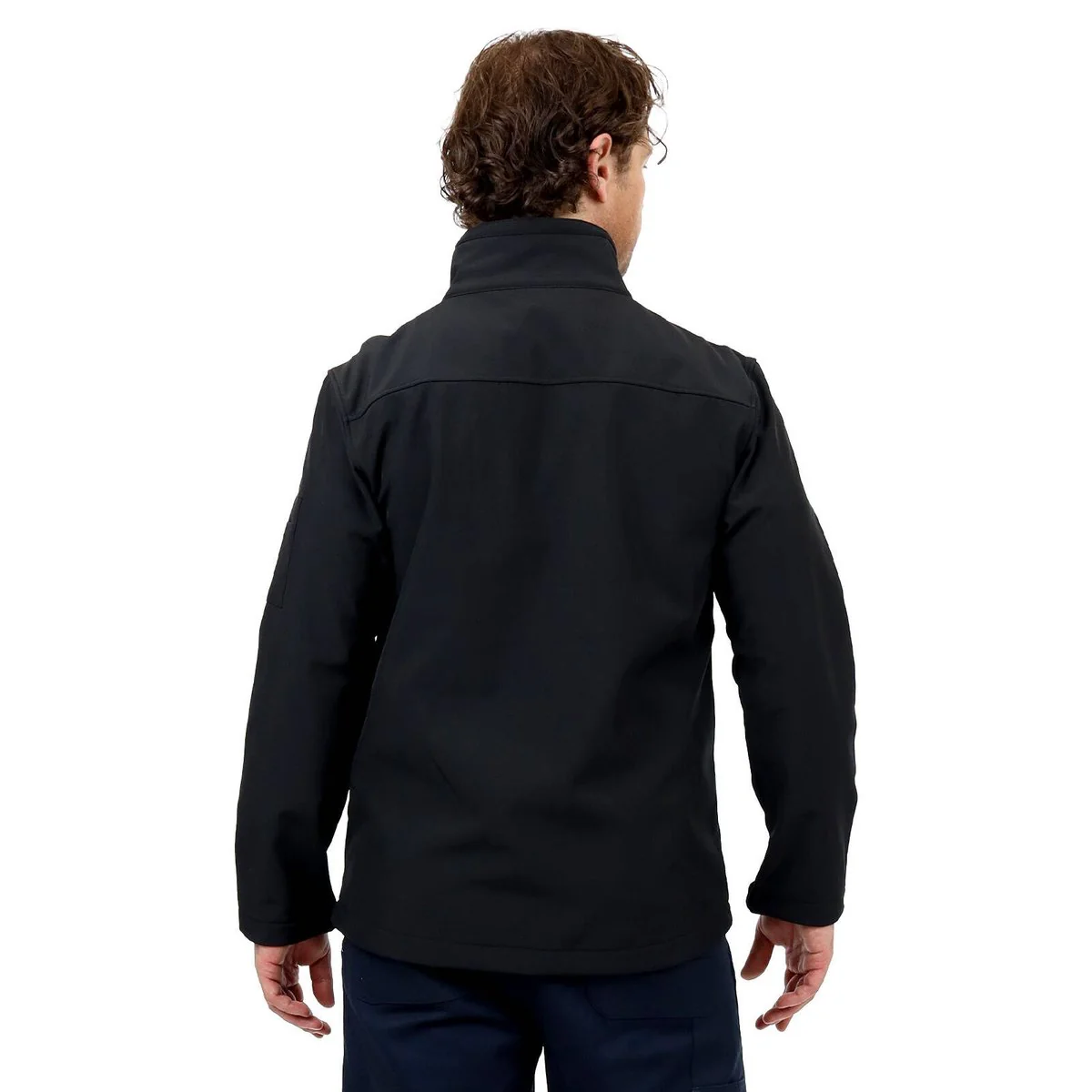 Citeco Black Soft Shell Jacket 2XL - UPF 50+ Protection - Fleece Lined - Image 5